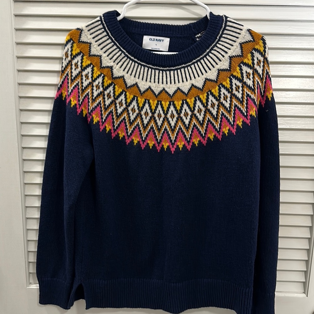 Old Navy Fair-isle sweater